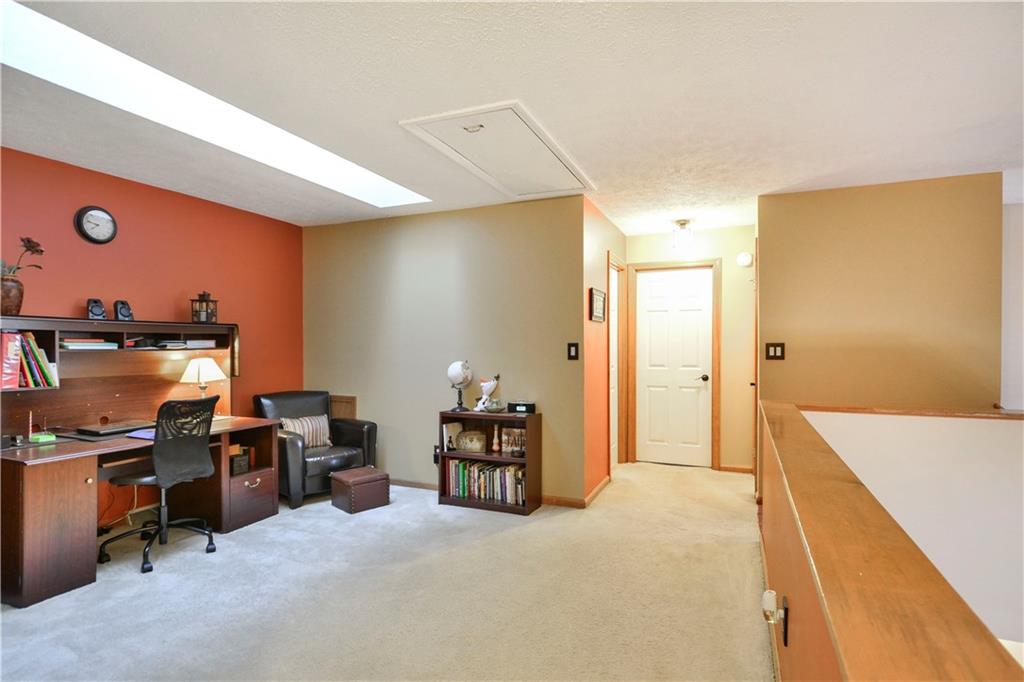 808 Brighton Woods Road Pittsburgh, PA 15212 - Photo 13 of 24 Upstairs is the loft, overlooking the living area. Multiple uses: work/study, TV lounge, even additional sleeping for guests. Many possibilities!