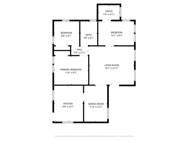 a picture of a bench in front of a door