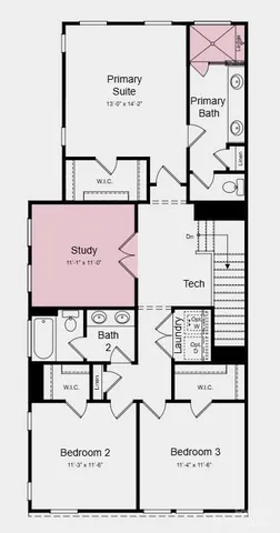 a living room with furniture and white walls
