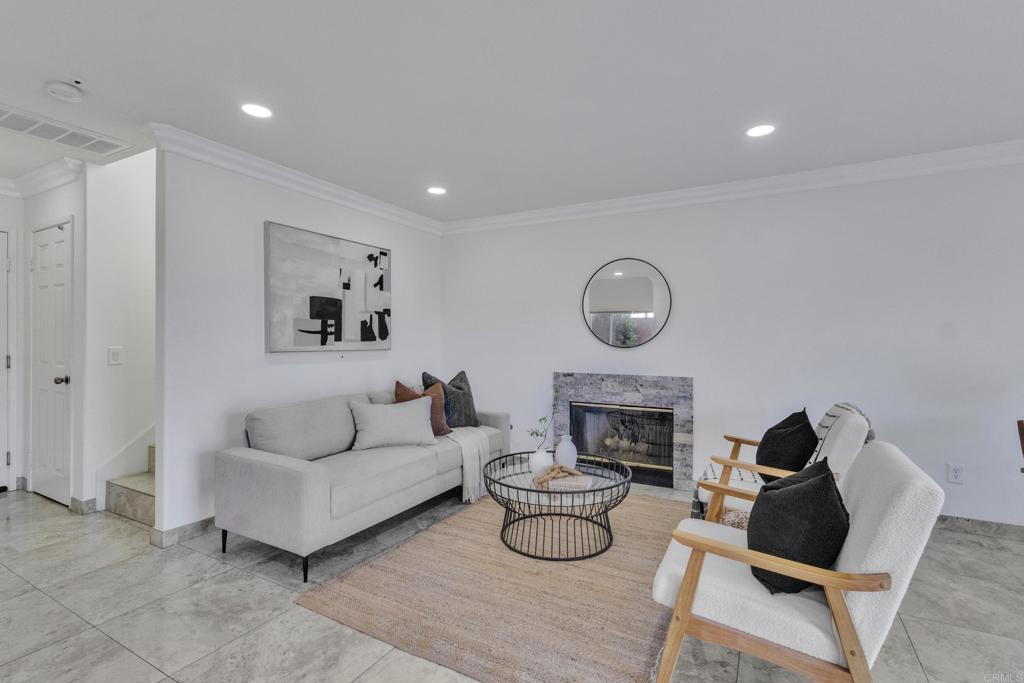 13740 Gateway View Drive El Cajon, CA 92021 - Photo 4 of 45 a living room with furniture and a fireplace