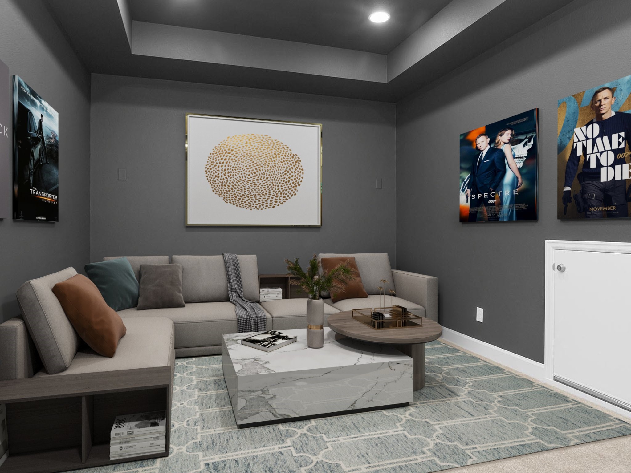 18714 Pistachio Way Manvel, TX 77578 - Photo 29 of 48 Designed for the ultimate home theater experience, the dedicated media room is ready for movie marathons, gaming, or your favorite sporting events. *Virtually staged*