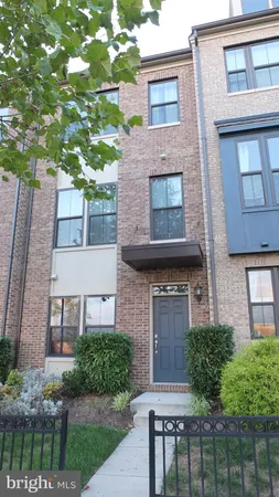 a brick building with a large windows