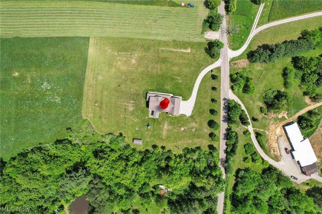 3483 Cooper Road Cumberland, OH 43732 - Photo 46 of 50 Drone / aerial view featuring a rural view