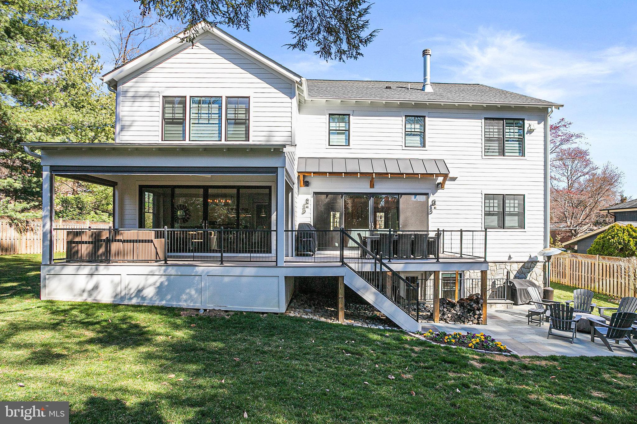 5901 Upton Street McLean, VA 22101 - Photo 52 of 64 Rear Exterior