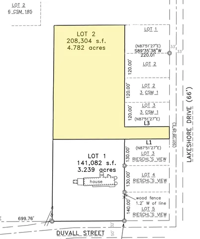 $149,000 | Lt2 Lakeshore Drive, Kewaunee, WI 54216