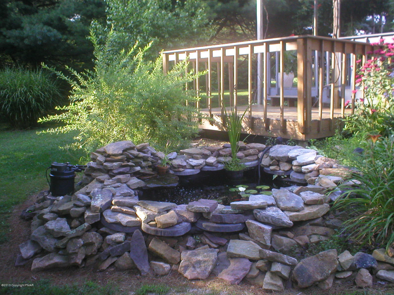 69 Yellow Run Road Jim Thorpe, PA 18229 - Photo 18 of 27 Koi pond by front deck