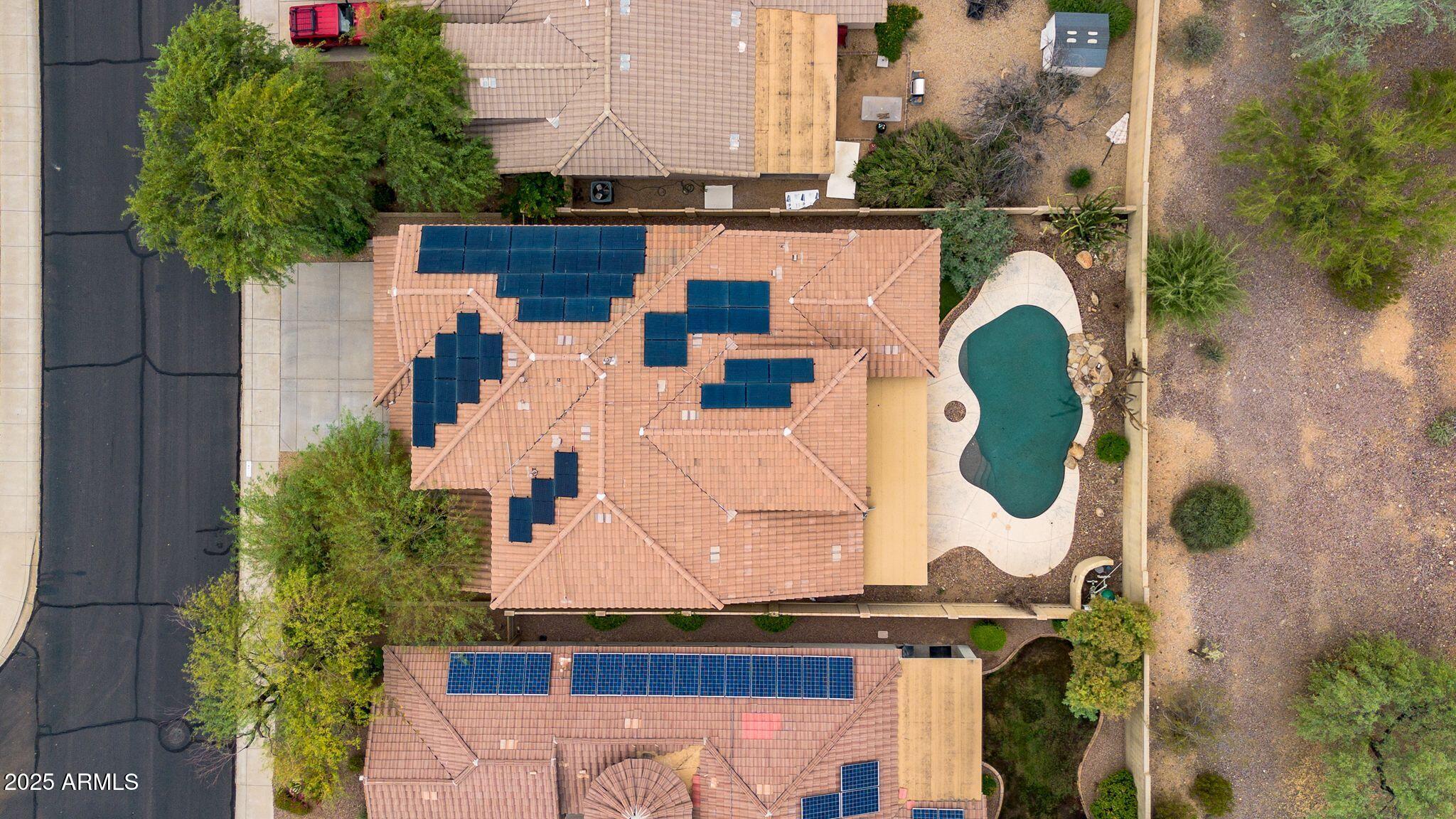 40332 North High Noon Way Phoenix, AZ 85086 - Photo 23 of 25 an aerial view of balcony with outdoor space