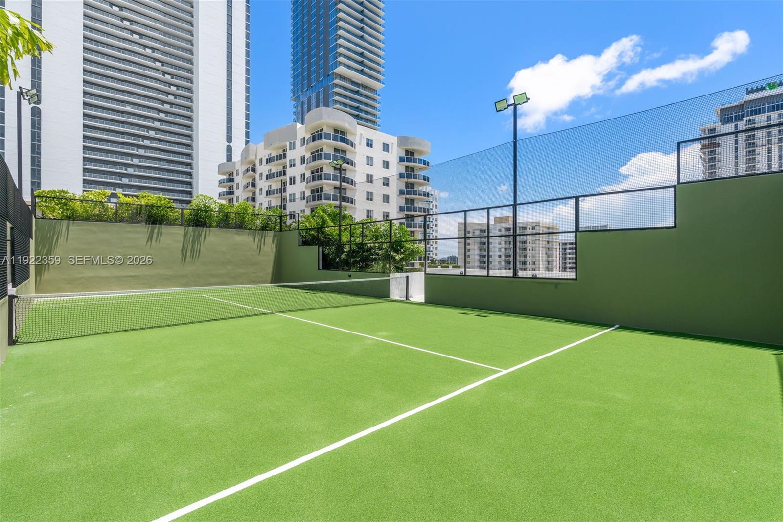700 Northeast 24th Street, Unit 2003 Miami, FL 33137 - Photo 65 of 87 a view of a tennis court