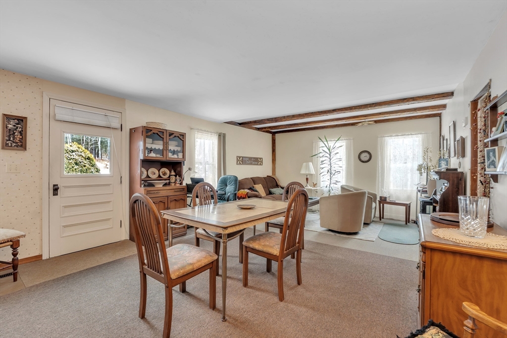 228 Walnut Hill Road Orange, MA 01364 - Photo 5 of 20 a view of a dining room with furniture and window