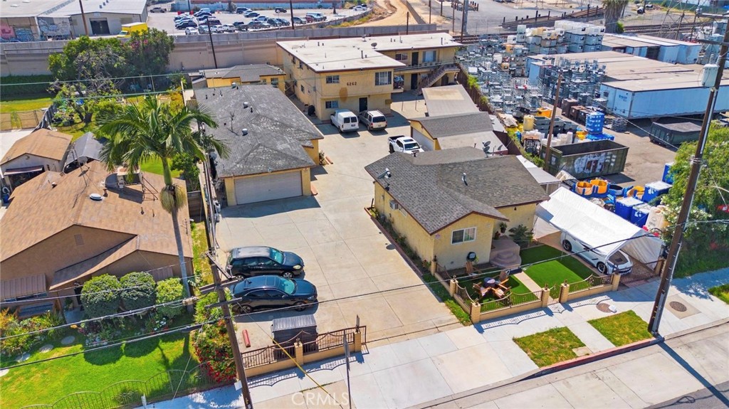 6260 Ferguson Drive Commerce, CA 90022 - Photo 16 of 28 an aerial view of a houses with yard