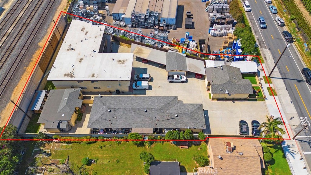 6260 Ferguson Drive Commerce, CA 90022 - Photo 17 of 28 an aerial view of residential houses with outdoor space