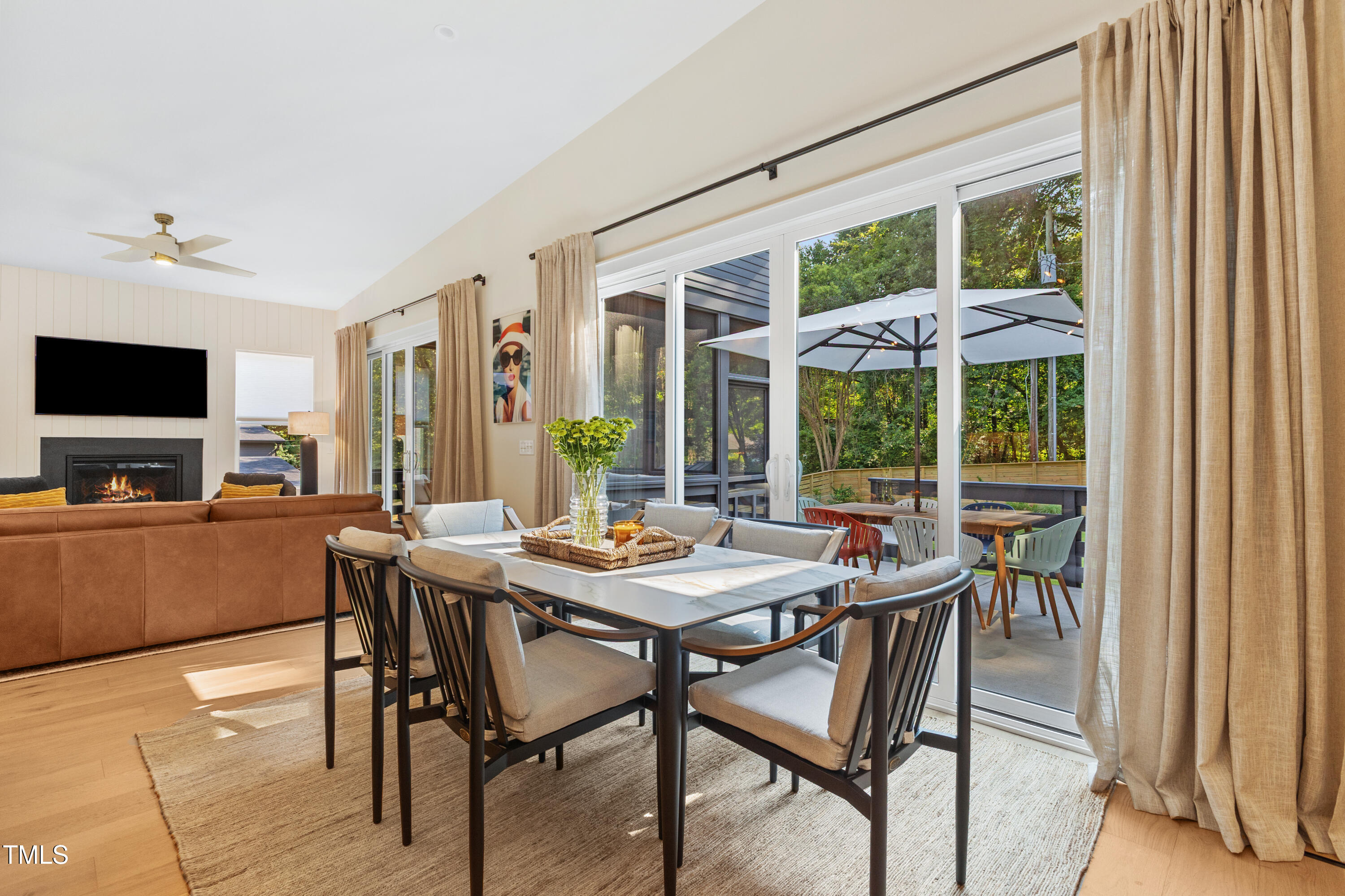 1625 Bruce Circle Raleigh, NC 27603 - Photo 14 of 63 a view of a dining room with furniture window and outside view