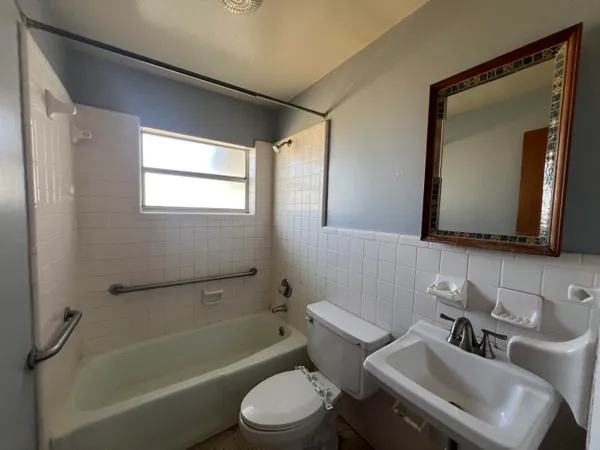 a backyard of a house