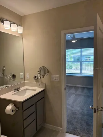 a bathroom with a toilet