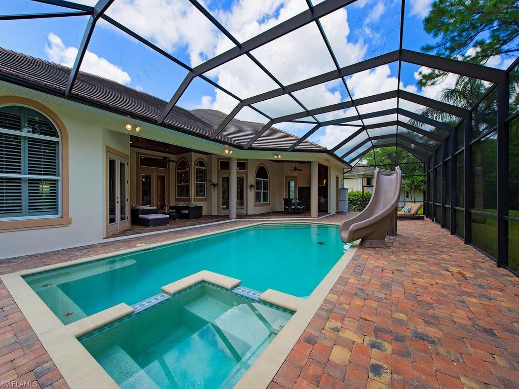 59 Myrtle Road Naples, FL 34108 - Photo 11 of 25 Expansive sunny screened lanai