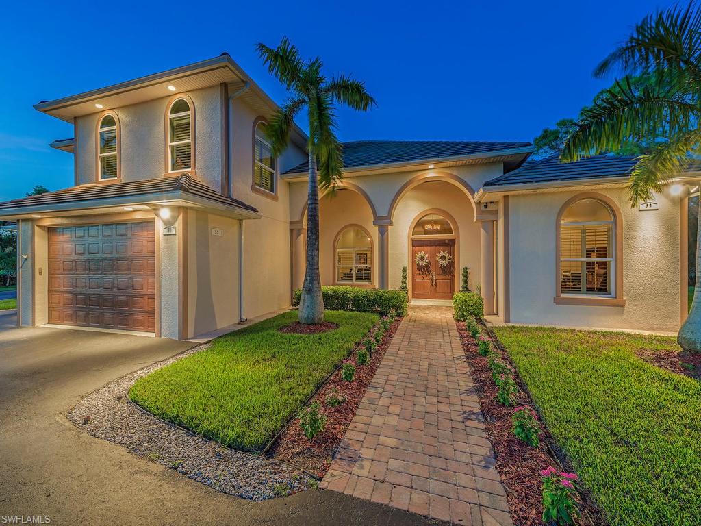 59 Myrtle Road Naples, FL 34108 - Photo 22 of 25 Grand double door entrance