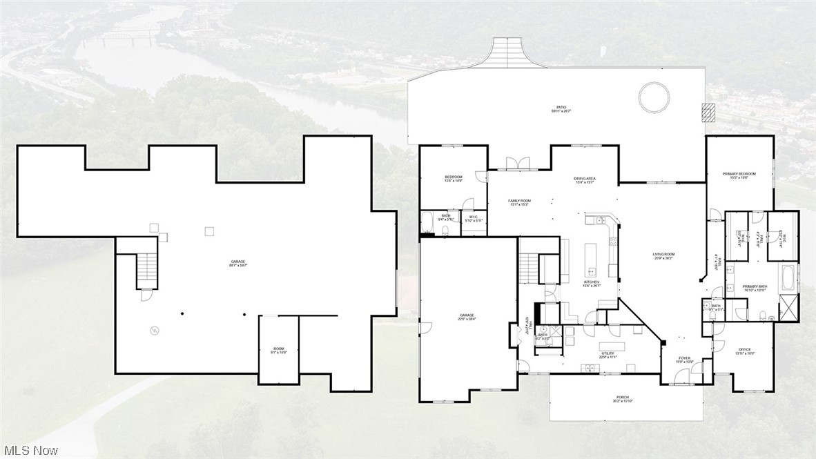 57430 Ohio Riverview Road Shadyside, OH 43947 - Photo 35 of 35 Floor plan