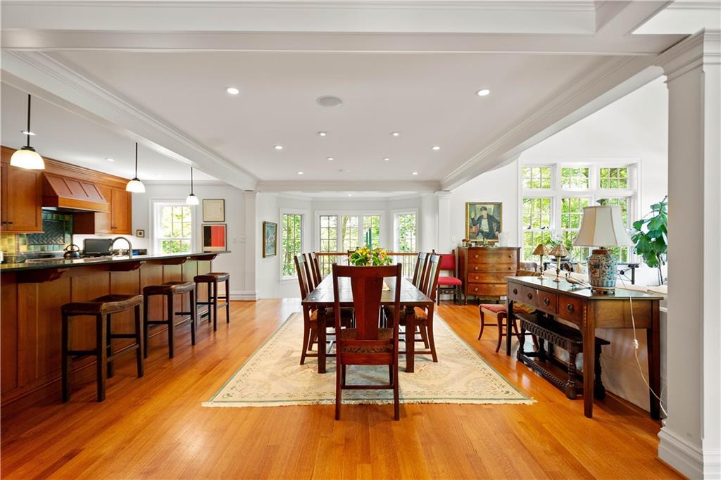 739 Chestnut Road Sewickley, PA 15143 - Photo 17 of 45 View from the entry - kitchen to the left and great room to the right.