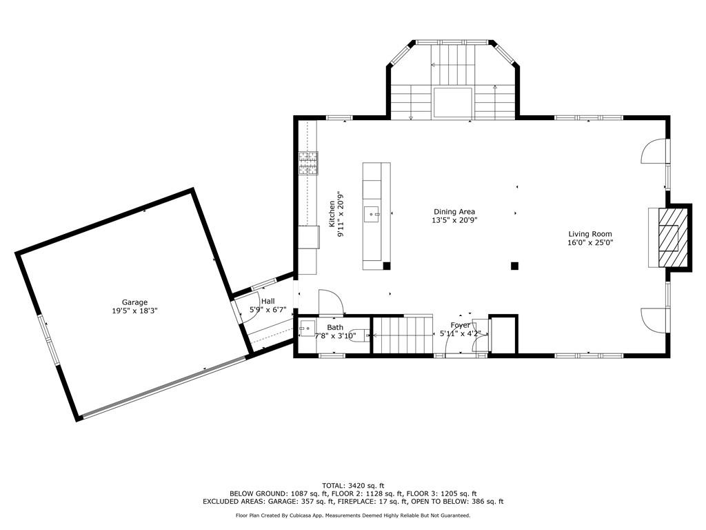 739 Chestnut Road Sewickley, PA 15143 - Photo 42 of 45 Main level floor plan