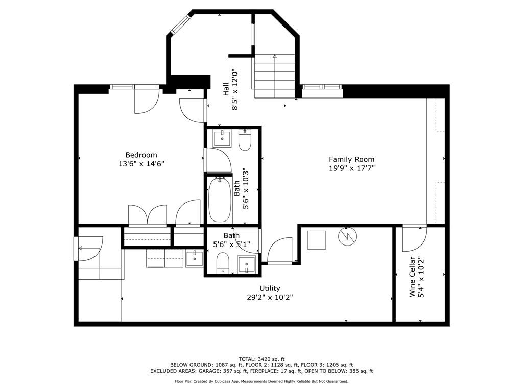 739 Chestnut Road Sewickley, PA 15143 - Photo 44 of 45 Lower level floorplan