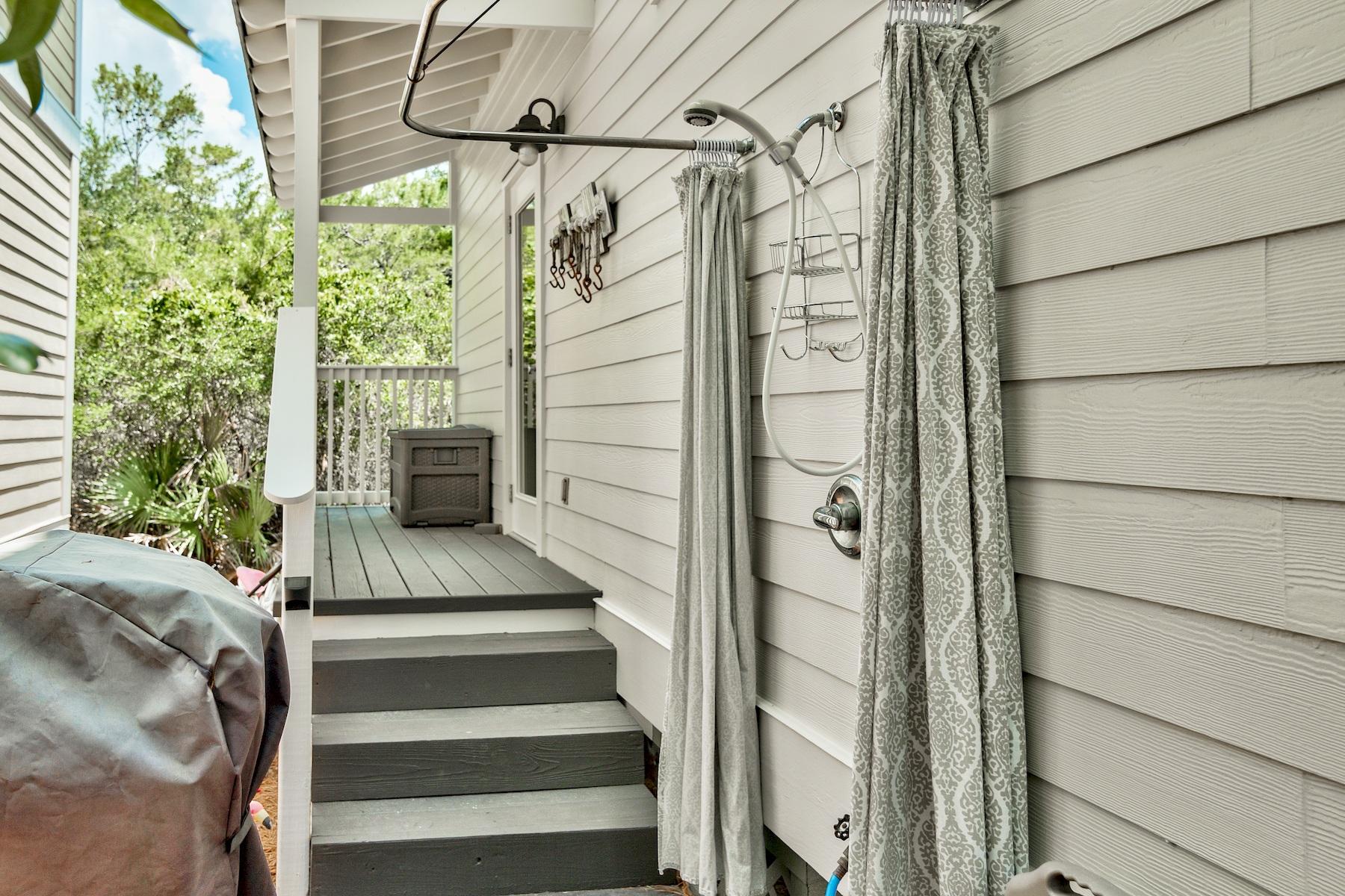 138 Cottage Way Inlet Beach, FL 32461 - Photo 29 of 38 Outdoor Shower