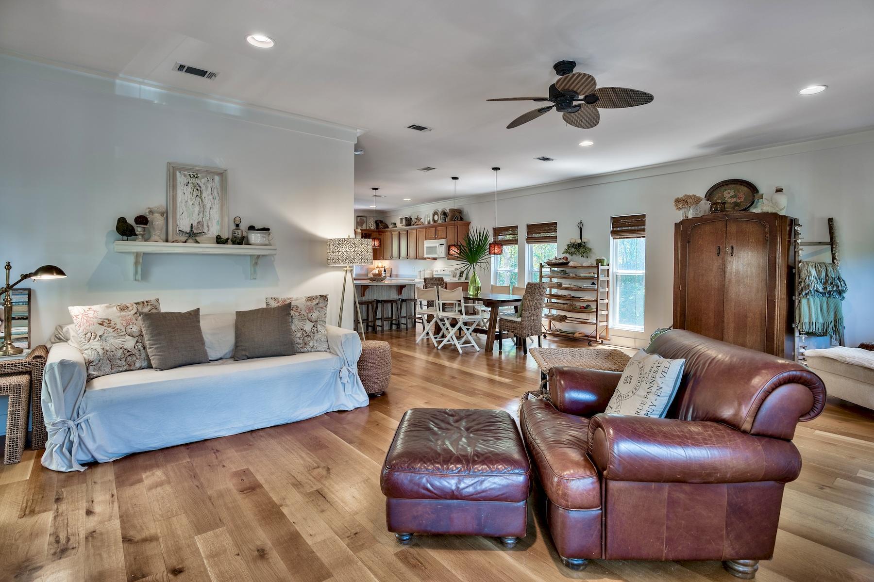 138 Cottage Way Inlet Beach, FL 32461 - Photo 5 of 38 Open Living/Kitchen/Dining
