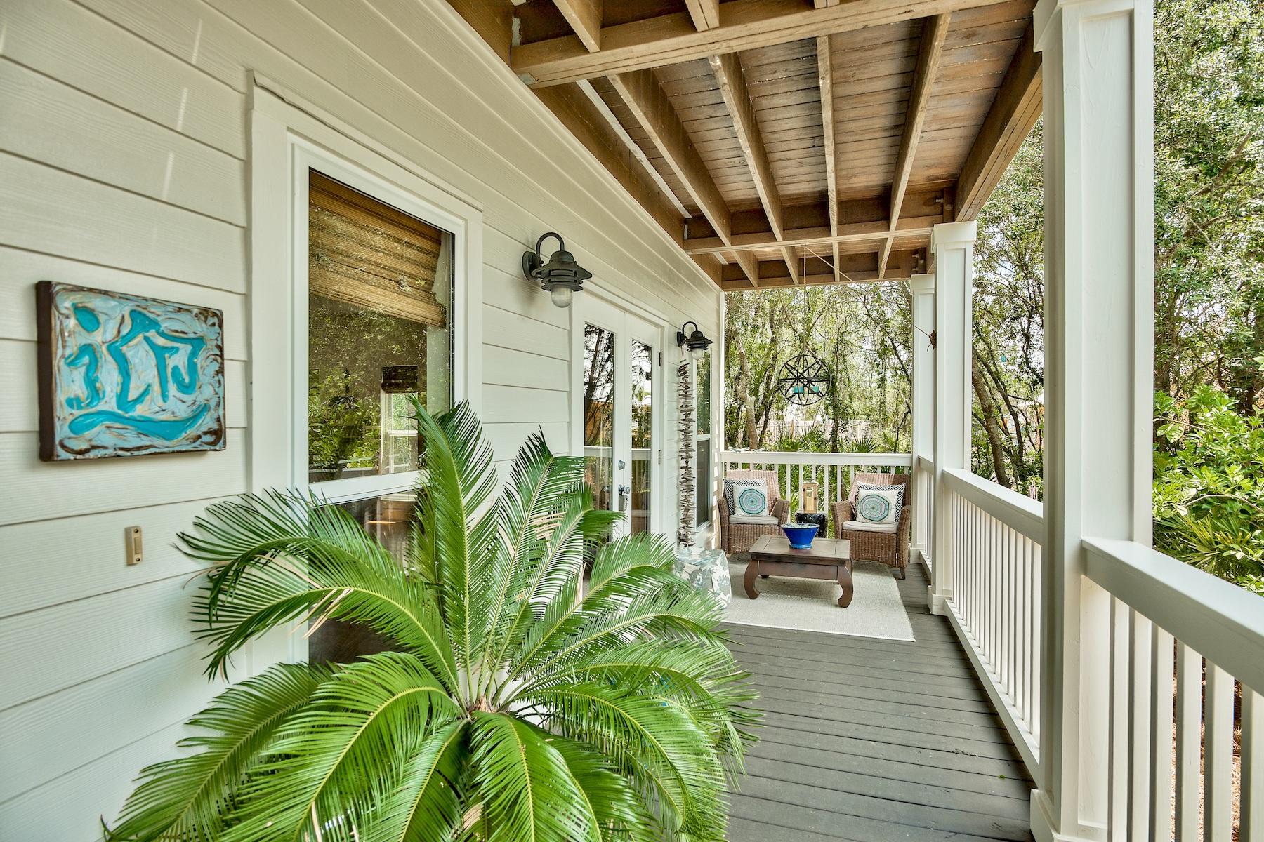 138 Cottage Way Inlet Beach, FL 32461 - Photo 6 of 38 First Floor Porch
