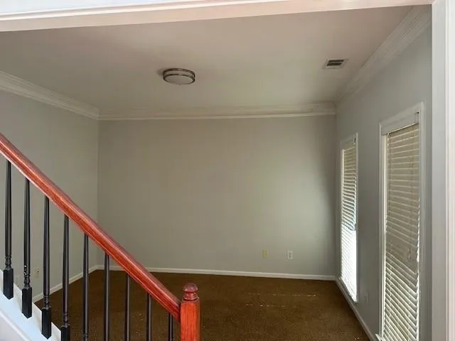 a view of balcony and stairs