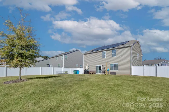 a house view with a outdoor space