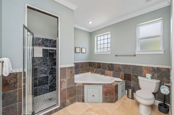 a view of a backyard with a patio