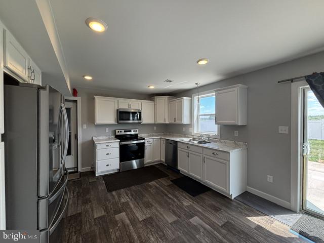 6004 Orrstown Road Orrstown, PA 17244 - Photo 13 of 31 Modern kitchen with sleek finishes.