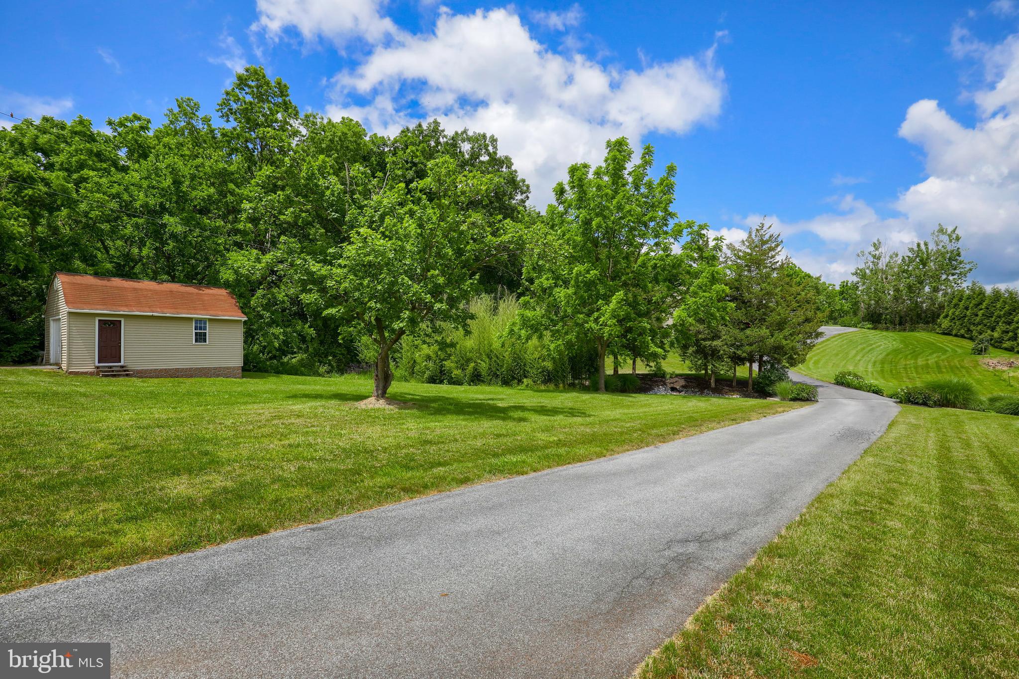 70 Horseshoe Trail Road Denver, PA 17517 - Photo 127 of 128 Entrance Driveway & Detached Garage/Shed