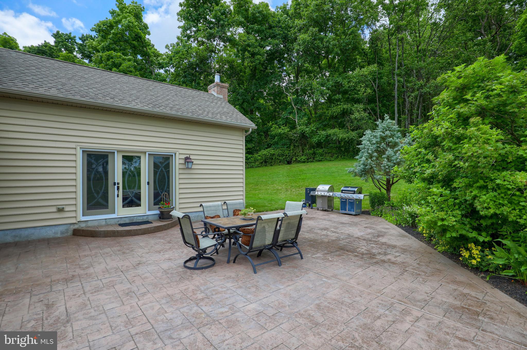 70 Horseshoe Trail Road Denver, PA 17517 - Photo 4 of 128 Private, Stamped Concrete Patio Area
