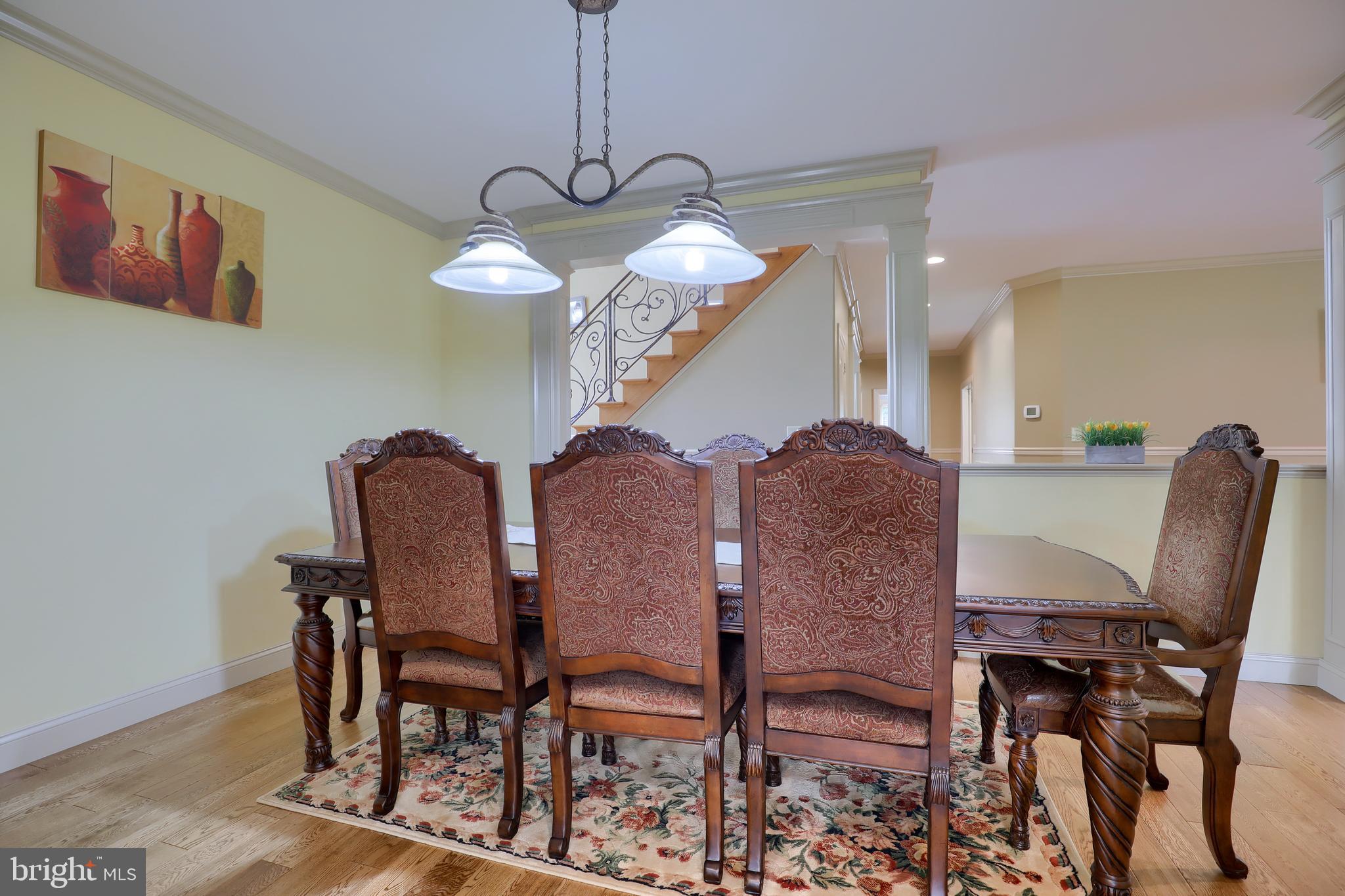 70 Horseshoe Trail Road Denver, PA 17517 - Photo 32 of 128 a view of a dining room with furniture and chandelier