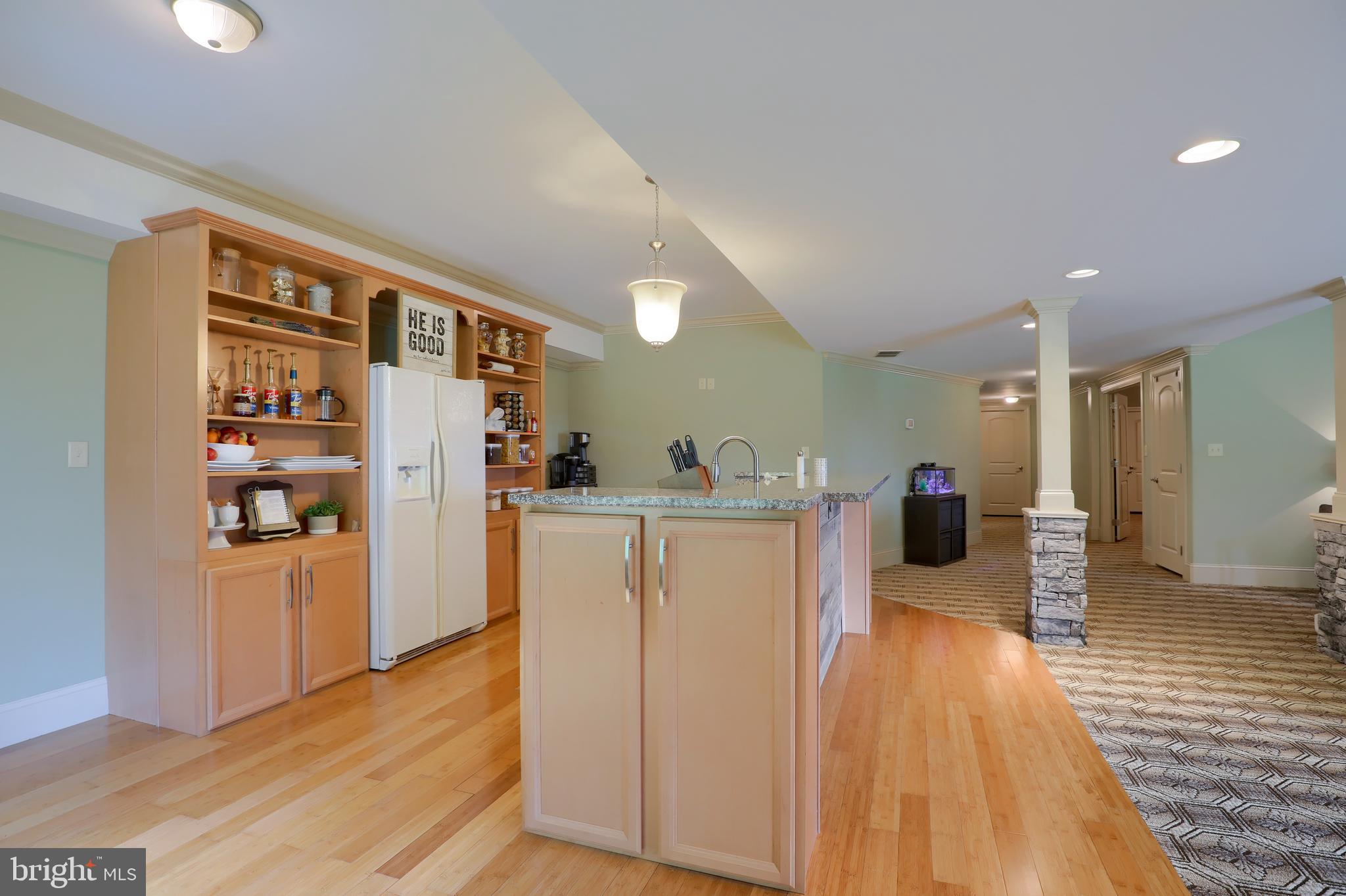 70 Horseshoe Trail Road Denver, PA 17517 - Photo 89 of 128 a view of a kitchen with refrigerator and wooden floor