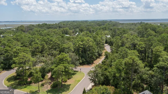 a view of a yard with an outdoor space