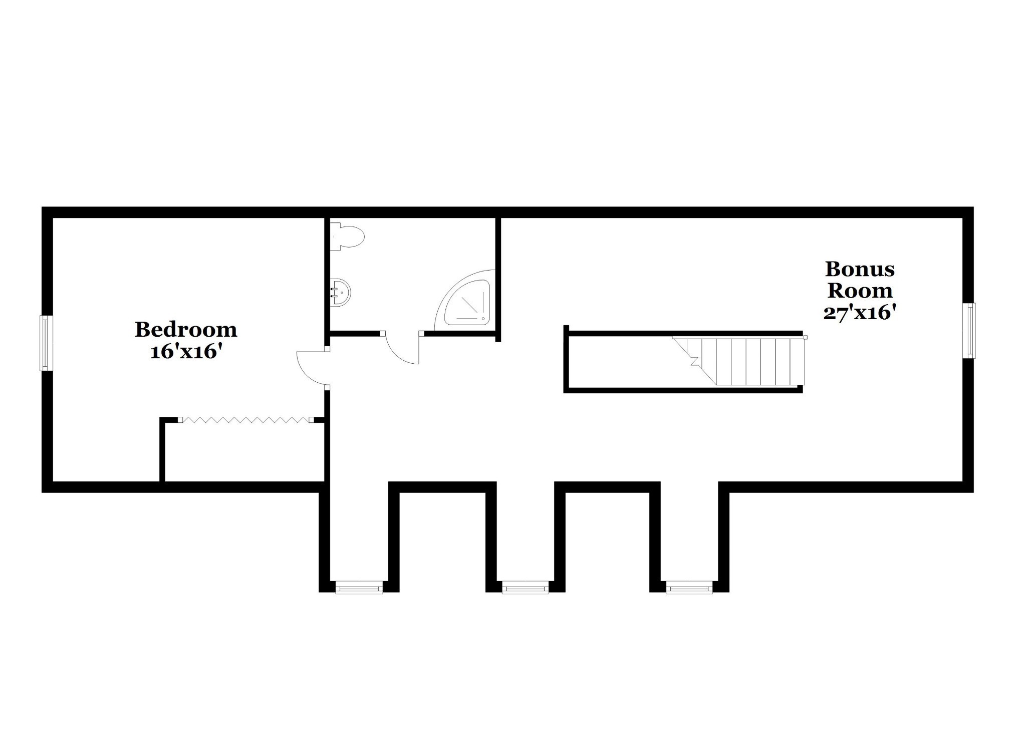 2921 Stapleton Drive Spring Hill, TN 37174 - Photo 17 of 17 a picture of a floor plan