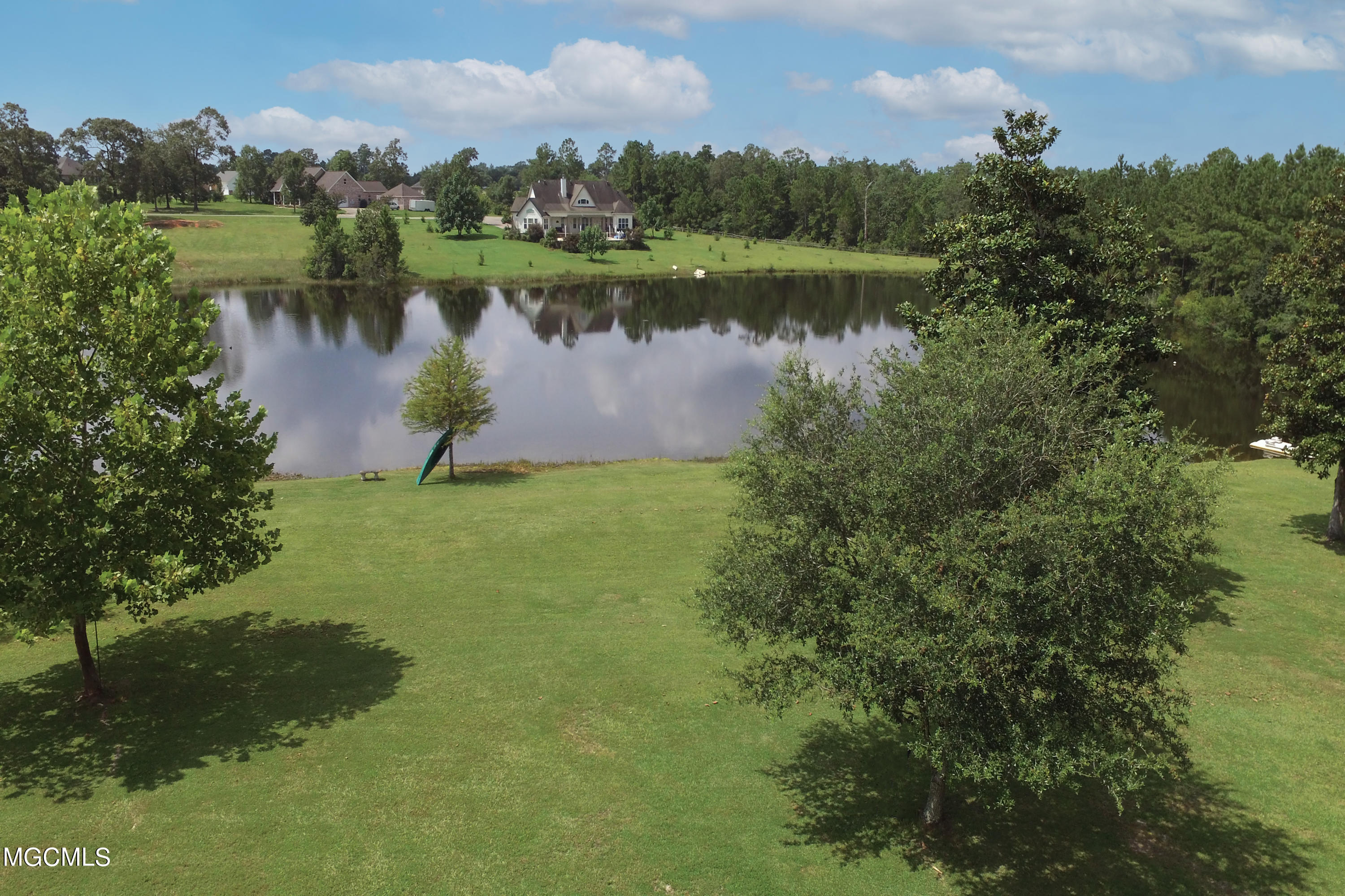 5075 Crescent Ridge Drive Kiln, MS 39556 - Photo 47 of 49 Pond Aerial