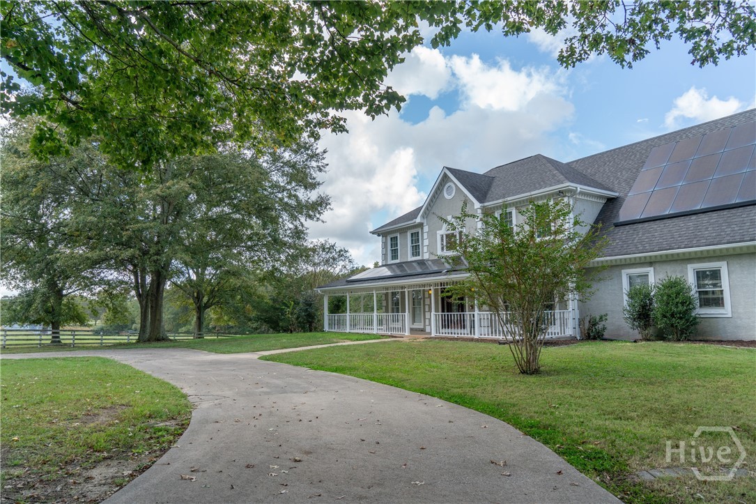 1963 Rehoboth Road Bowman, GA 30624 - Photo 13 of 64 Driveway approaching house