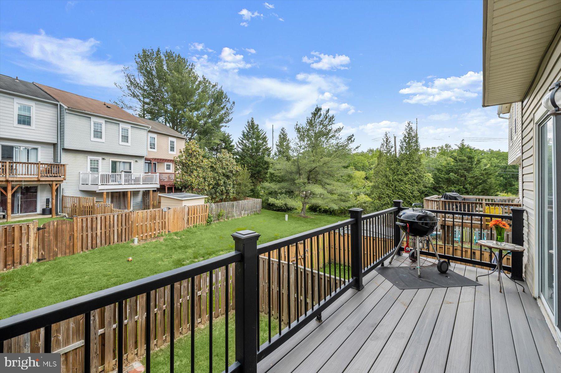 737 St Michaels Drive Bowie, MD 20721 - Photo 19 of 41 a view of a two chairs with a deck