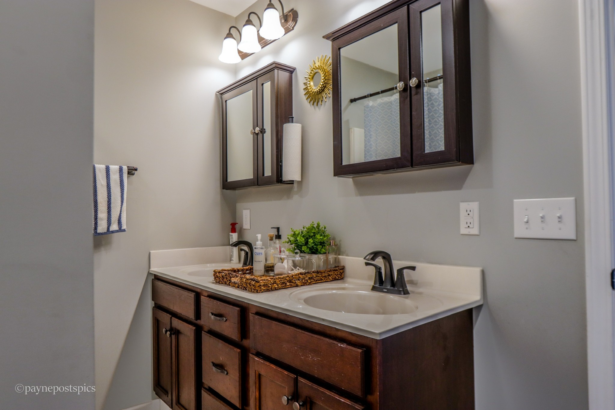 381 Bethany Road McMinnville, TN 37110 - Photo 12 of 18 a bathroom with a sink and a mirror