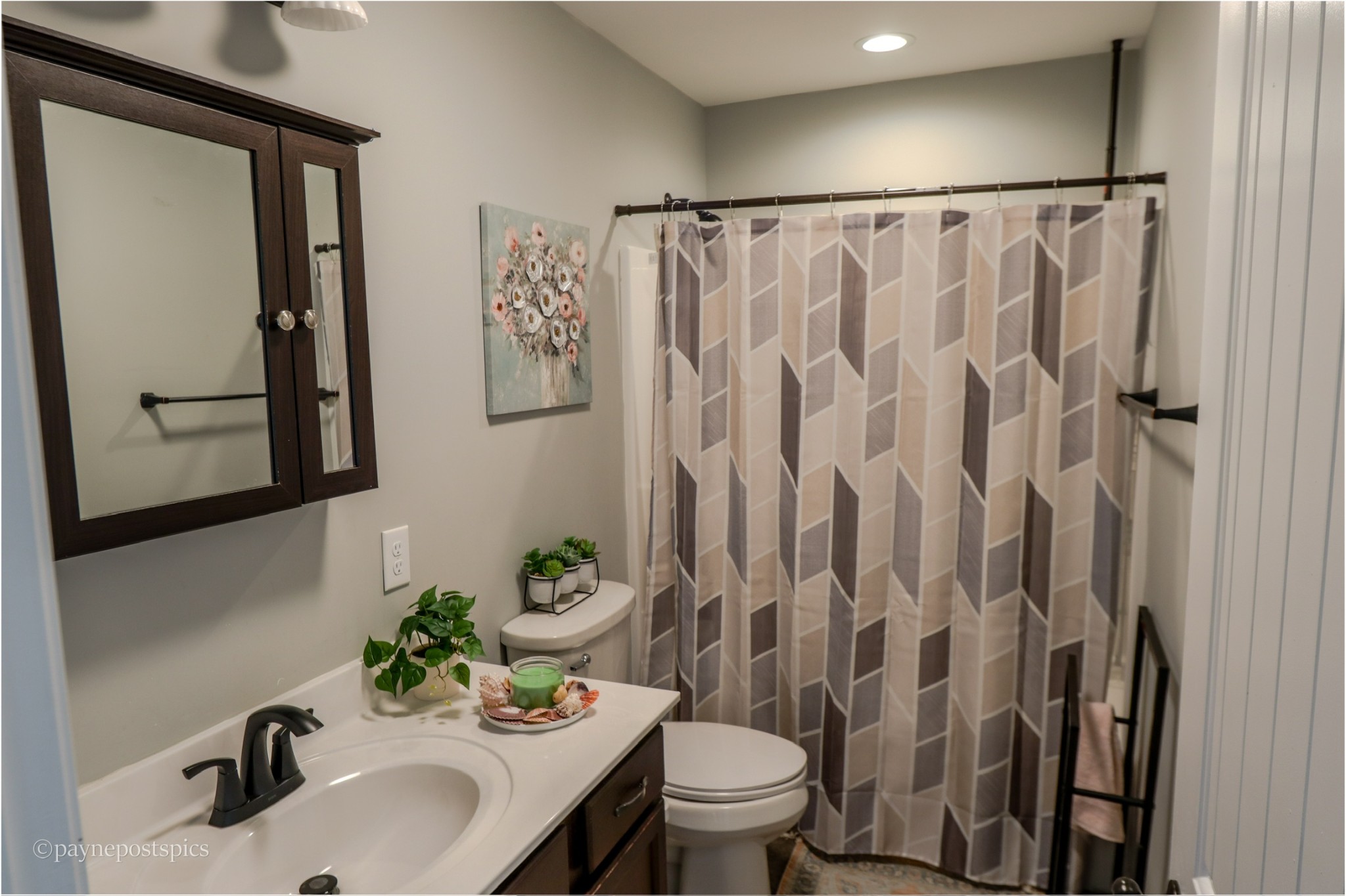 381 Bethany Road McMinnville, TN 37110 - Photo 16 of 18 a bathroom with a sink toilet and shower