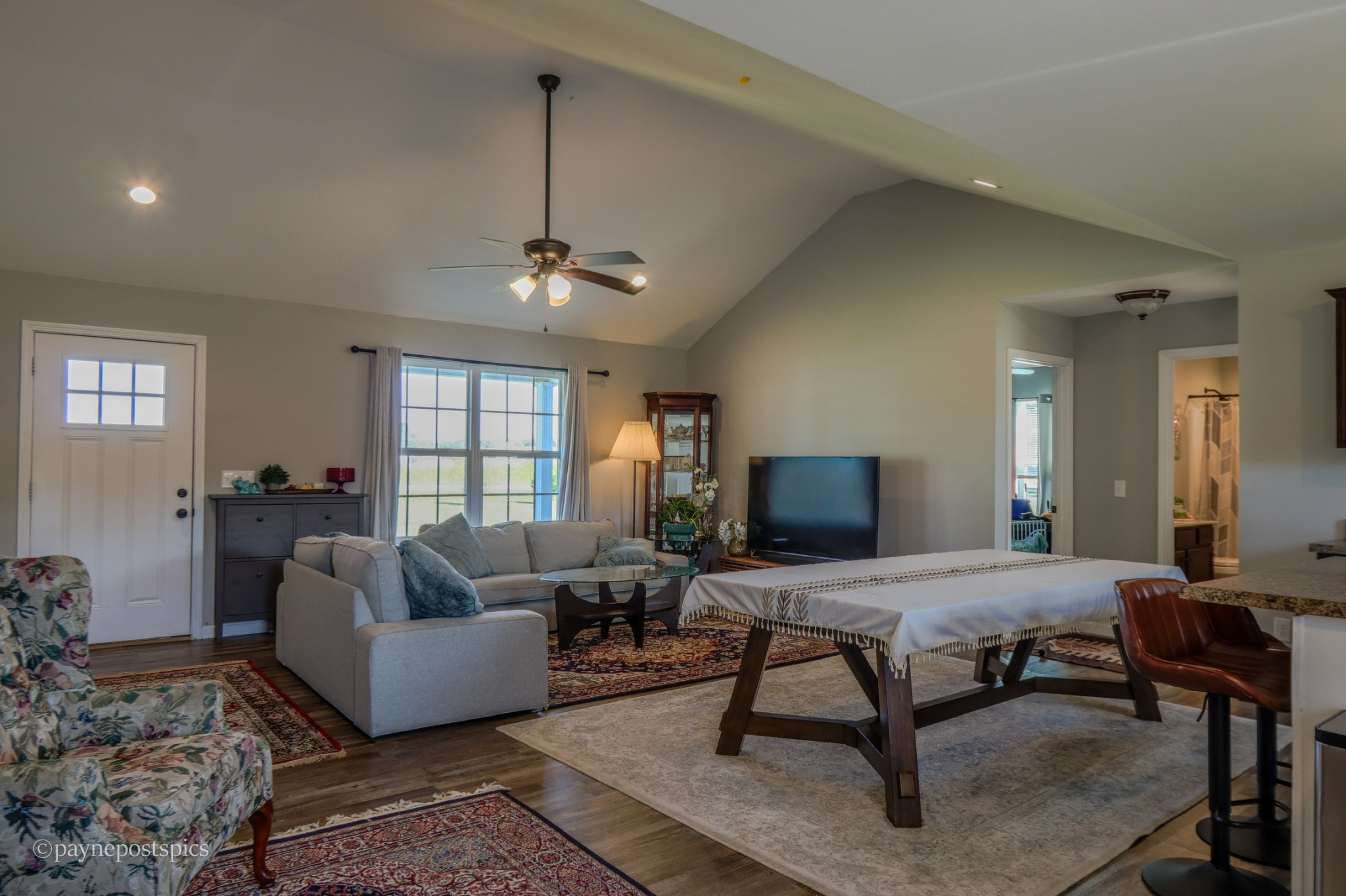 381 Bethany Road McMinnville, TN 37110 - Photo 3 of 18 a bedroom with a bed and a couch