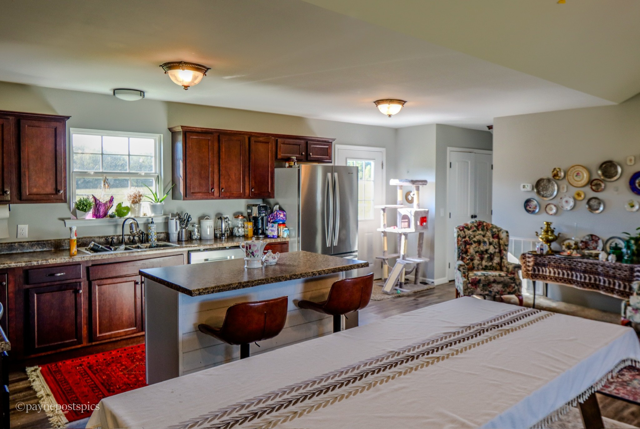 381 Bethany Road McMinnville, TN 37110 - Photo 6 of 18 a kitchen with stainless steel appliances granite countertop a stove refrigerator and a sink