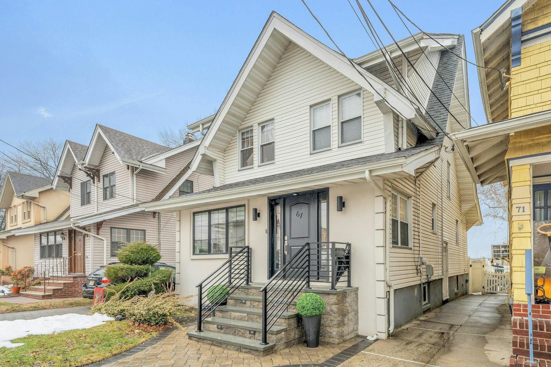 67 Hillcrest Road Kearny, NJ 07032 - Photo 22 of 30 a front view of a house with glass windows