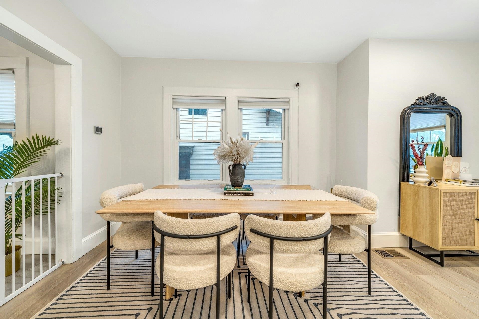 67 Hillcrest Road Kearny, NJ 07032 - Photo 6 of 30 a view of a dining room with furniture and wooden floor