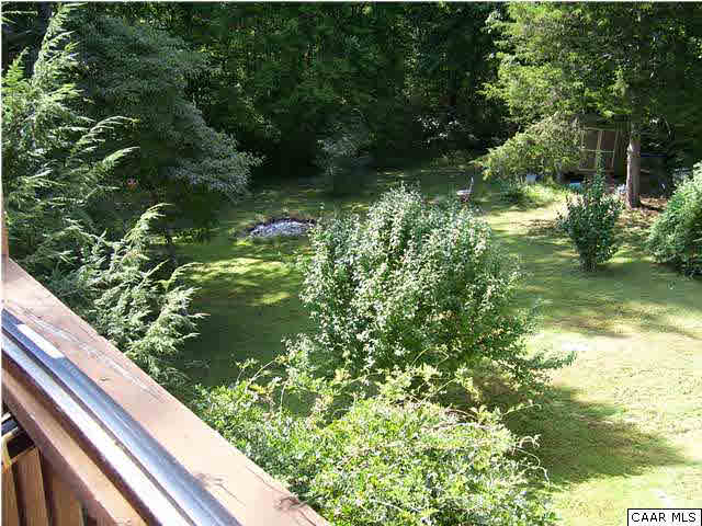 78 Dandelion Road Ruckersville, VA 22968 - Photo 8 of 11 a view of a garden from a balcony