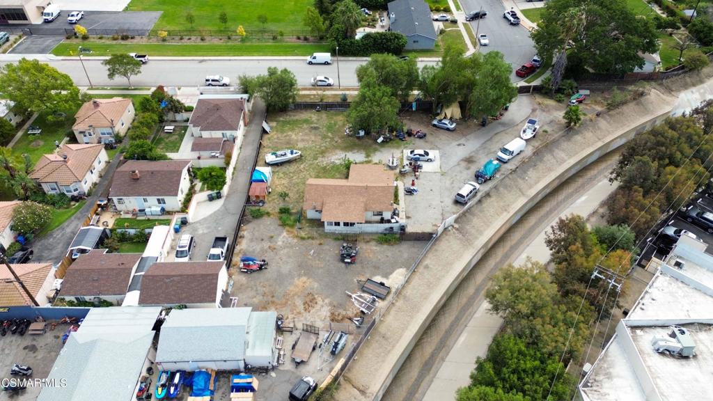 2874 School Street Simi Valley, CA 93065 - Photo 36 of 48 an aerial view of a house with a yard