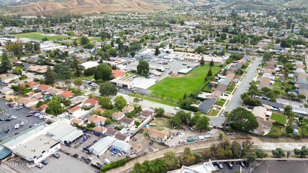 2874 School Street Simi Valley, CA 93065 - Photo 38 of 48 an aerial view of residential houses with outdoor space