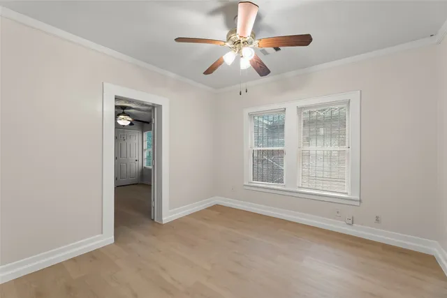 wooden floor in an empty room